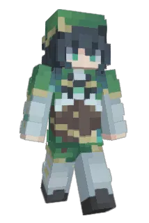 Hvenit Minecraft avatar full body