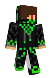 Hvidt Minecraft avatar full body