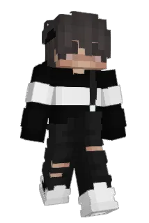 Hville Minecraft avatar full body
