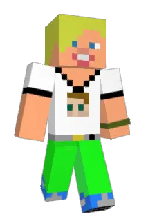 HyHypster Minecraft avatar full body