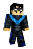 Hyalokinetic Minecraft avatar full body