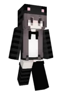 HybridJess Minecraft avatar full body