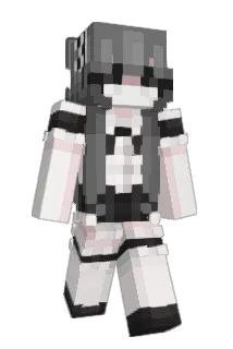 Hybridia Minecraft avatar full body
