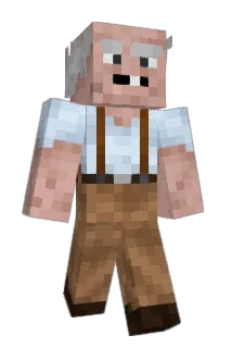Hydracroc Minecraft avatar full body