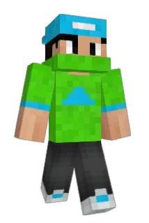 HydroGHG Minecraft avatar full body