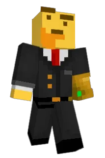 Hyperdonk Minecraft avatar full body