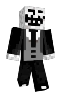 Hyperhoax Minecraft avatar full body
