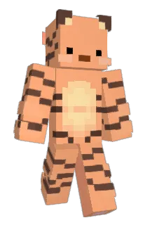 Hypermart Minecraft avatar full body