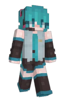 Hythmn Minecraft avatar full body