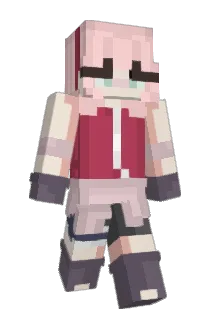 Hyuunae Minecraft avatar full body