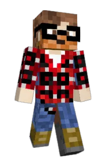 I3erlin Minecraft avatar full body