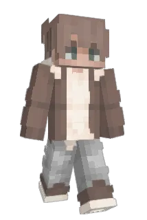 I8LU3 Minecraft avatar full body