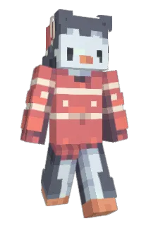 IAmAPenguinIRL Minecraft avatar full body