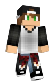 IBlxckPexuz Minecraft avatar full body