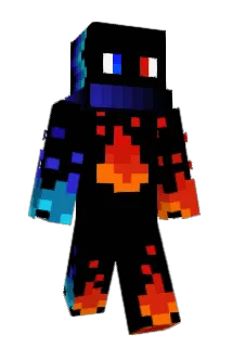ICEmanPlayer Minecraft avatar full body
