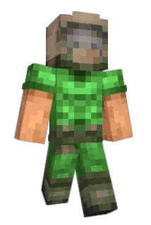 ICON6k Minecraft avatar full body
