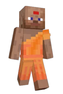 IDFmonk Minecraft avatar full body