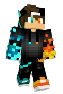 IICRYPZ Minecraft avatar full body