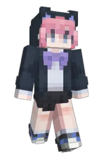 IIfuzzy Minecraft avatar full body