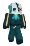 IInvaderDib Minecraft avatar full body