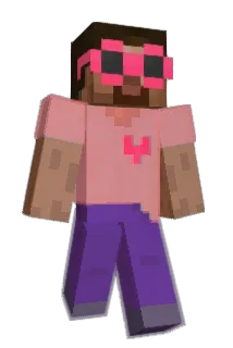 IMacroOnSkyblock Minecraft avatar full body
