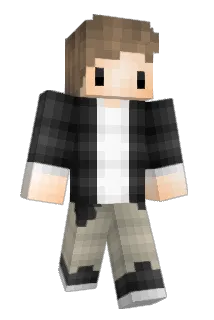 IMining Minecraft avatar full body