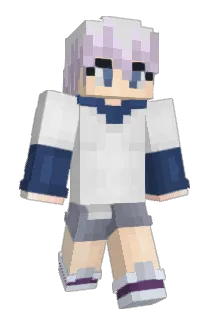 INCaptain Minecraft avatar full body