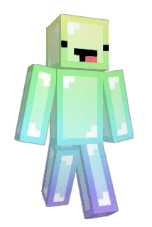INITIALB Minecraft avatar full body