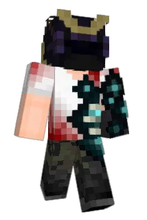 INK_SAMURAI Minecraft avatar full body