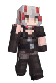 IRENCE Minecraft avatar full body