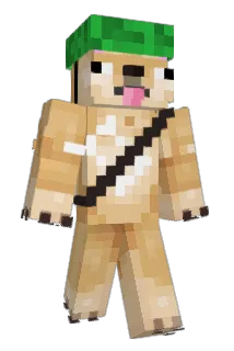 IRU0409 Minecraft avatar full body