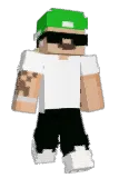 ISXXA Minecraft avatar full body
