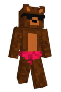 ISawABear Minecraft avatar full body
