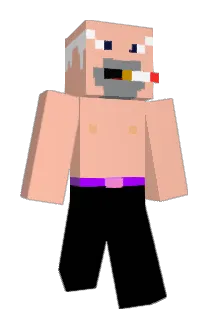 ISmokeMarijuana Minecraft avatar full body
