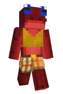 ITCHYBOTTOMLUKE Minecraft avatar full body