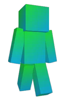 IV0487 Minecraft avatar full body