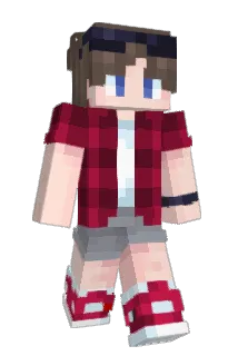 I_am_Addams Minecraft avatar full body