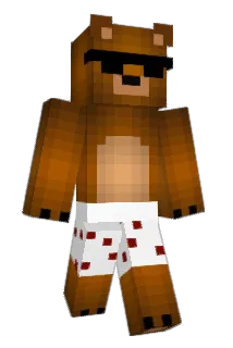 IamThaBear Minecraft avatar full body
