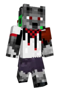 IamW0lf Minecraft avatar full body