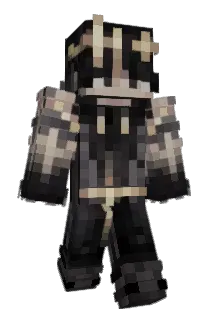 Iblackster Minecraft avatar full body