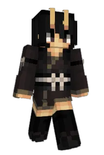 IceSakuraVtuber Minecraft avatar full body