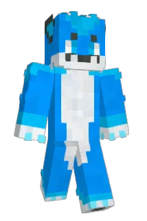 IceTheFox Minecraft avatar full body
