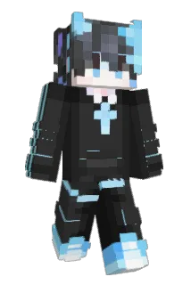Iceblue_zlm Minecraft avatar full body