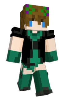 IceyBambooKing Minecraft avatar full body
