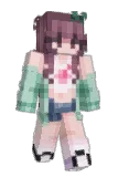 Ichmood Minecraft avatar full body