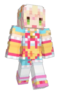 IkaX Minecraft avatar full body