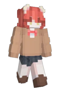 IkuyoKita Minecraft avatar full body