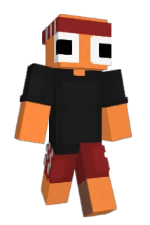 IlidraxOnFire Minecraft avatar full body