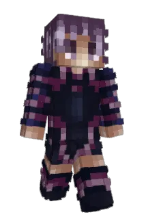 Illisible Minecraft avatar full body
