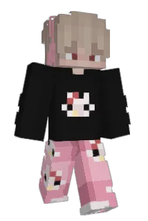 Illuates Minecraft avatar full body